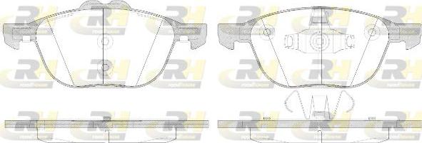 Roadhouse 21082.50 - Kit pastiglie freno, Freno a disco autozon.pro