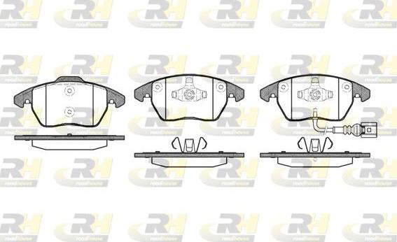 Roadhouse 21030.01 - Kit pastiglie freno, Freno a disco autozon.pro