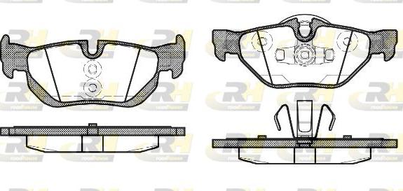 Roadhouse 21145.10 - Kit pastiglie freno, Freno a disco autozon.pro