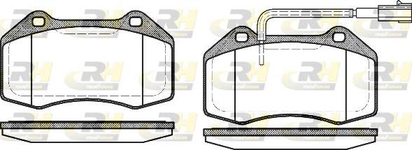 Roadhouse 21113.12 - Kit pastiglie freno, Freno a disco autozon.pro