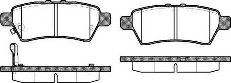 Alpha Brakes HKT-NS-046 - Kit pastiglie freno, Freno a disco autozon.pro