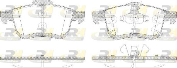 Roadhouse 21183.42 - Kit pastiglie freno, Freno a disco autozon.pro