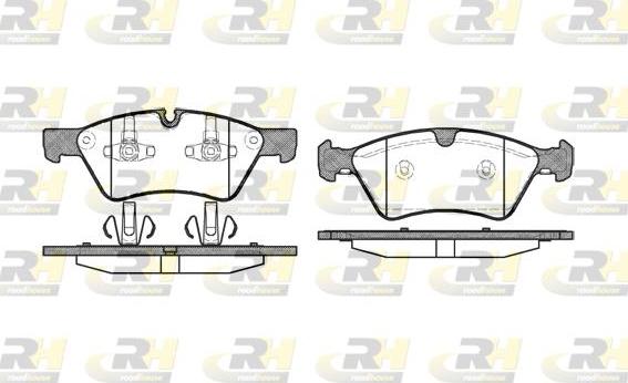 Roadhouse 21179.00 - Kit pastiglie freno, Freno a disco autozon.pro