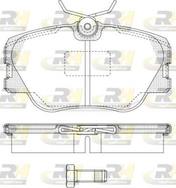 Roadhouse 2189.00 - Kit pastiglie freno, Freno a disco autozon.pro