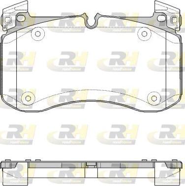 Roadhouse 21840.00 - Kit pastiglie freno, Freno a disco autozon.pro