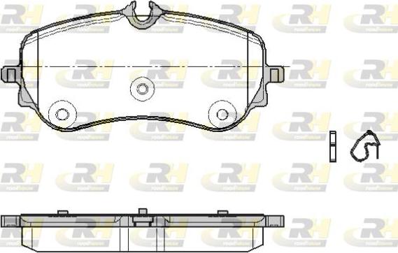 Roadhouse 21848.00 - Kit pastiglie freno, Freno a disco autozon.pro