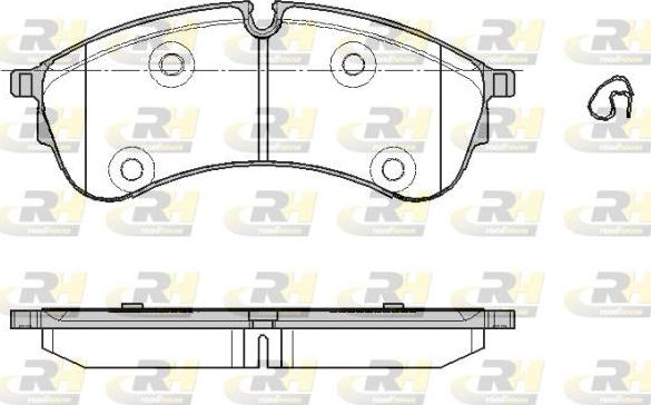 Roadhouse 21847.00 - Kit pastiglie freno, Freno a disco autozon.pro