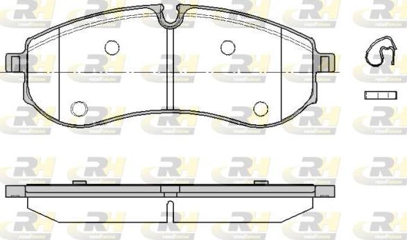 Roadhouse 21856.00 - Kit pastiglie freno, Freno a disco autozon.pro