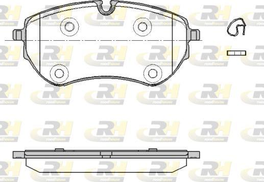 Roadhouse 21853.00 - Kit pastiglie freno, Freno a disco autozon.pro