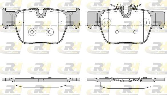 Roadhouse 21868.00 - Kit pastiglie freno, Freno a disco autozon.pro