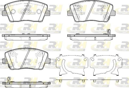 Roadhouse 21811.02 - Kit pastiglie freno, Freno a disco autozon.pro