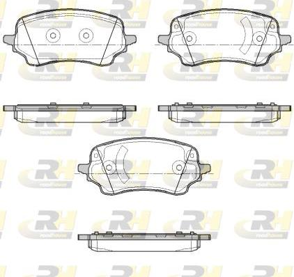 Roadhouse 21885.00 - Kit pastiglie freno, Freno a disco autozon.pro