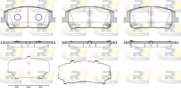 Roadhouse 21880.02 - Kit pastiglie freno, Freno a disco autozon.pro