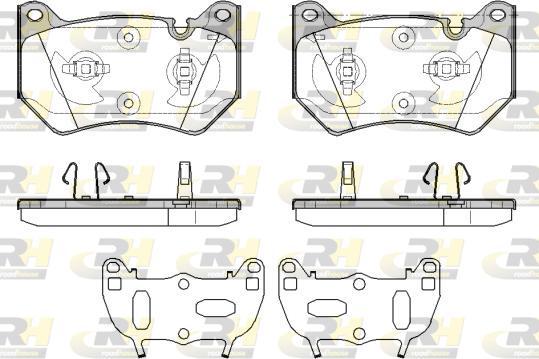 Roadhouse 21839.10 - Kit pastiglie freno, Freno a disco autozon.pro