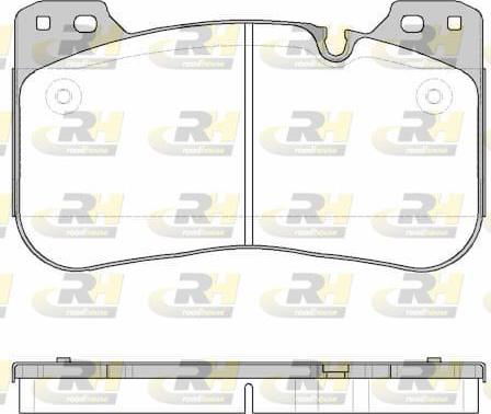 Roadhouse 21834.00 - Kit pastiglie freno, Freno a disco autozon.pro