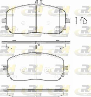 Roadhouse 21826.00 - Kit pastiglie freno, Freno a disco autozon.pro