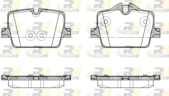 Roadhouse 21874.00 - Kit pastiglie freno, Freno a disco autozon.pro