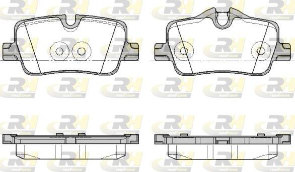 Roadhouse 21873.00 - Kit pastiglie freno, Freno a disco autozon.pro