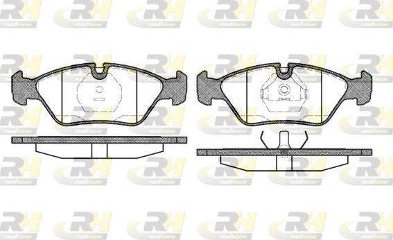 Roadhouse 2139.00 - Kit pastiglie freno, Freno a disco autozon.pro