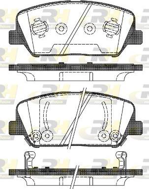 Roadhouse 21398.02 - Kit pastiglie freno, Freno a disco autozon.pro