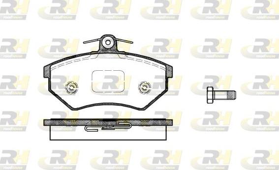 Roadhouse 2134.40 - Kit pastiglie freno, Freno a disco autozon.pro