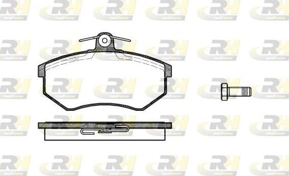 Roadhouse 2134.10 - Kit pastiglie freno, Freno a disco autozon.pro