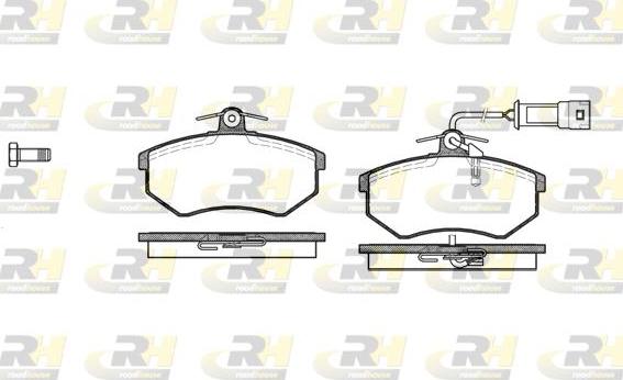 Roadhouse 2134.12 - Kit pastiglie freno, Freno a disco autozon.pro