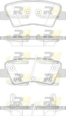 Roadhouse 21362.42 - Kit pastiglie freno, Freno a disco autozon.pro