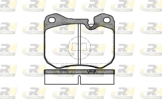 Roadhouse 2131.00 - Kit pastiglie freno, Freno a disco autozon.pro