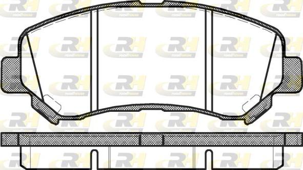 Roadhouse 21318.00 - Kit pastiglie freno, Freno a disco autozon.pro