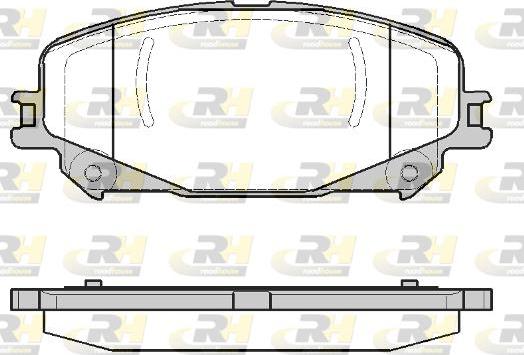 Roadhouse 21318.30 - Kit pastiglie freno, Freno a disco autozon.pro