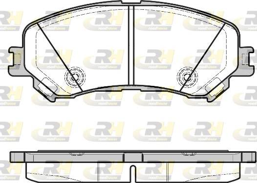 Roadhouse 21318.20 - Kit pastiglie freno, Freno a disco autozon.pro