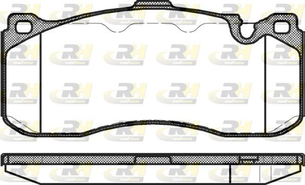 Roadhouse 21380.00 - Kit pastiglie freno, Freno a disco autozon.pro