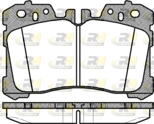 Roadhouse 21320.00 - Kit pastiglie freno, Freno a disco autozon.pro