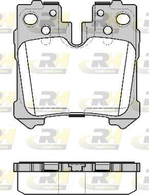 Roadhouse 21321.20 - Kit pastiglie freno, Freno a disco autozon.pro