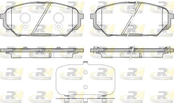 Roadhouse 21322.12 - Kit pastiglie freno, Freno a disco autozon.pro