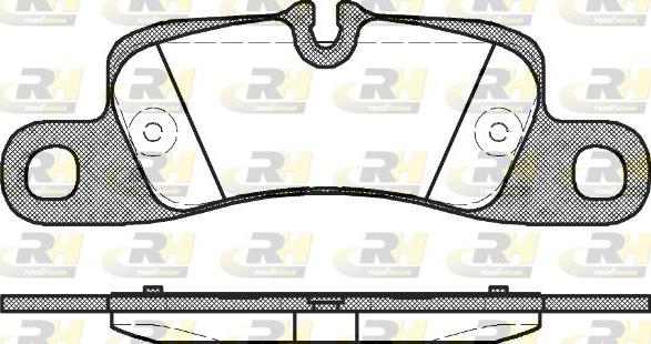 Roadhouse 21379.00 - Kit pastiglie freno, Freno a disco autozon.pro