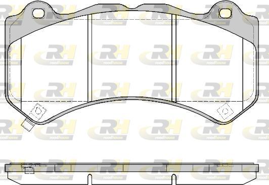 Roadhouse 21376.04 - Kit pastiglie freno, Freno a disco autozon.pro