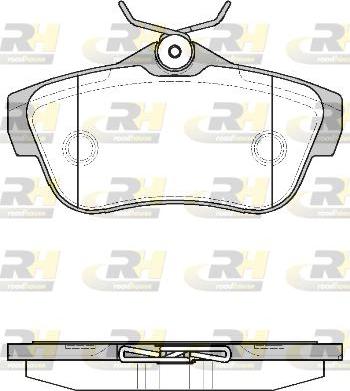 Roadhouse 21299.00 - Kit pastiglie freno, Freno a disco autozon.pro