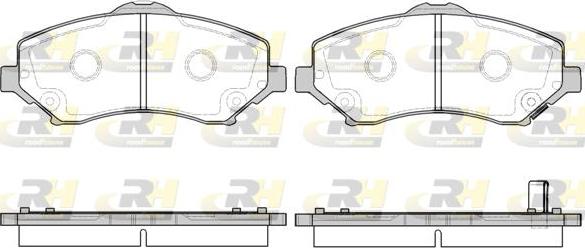 Roadhouse 21259.02 - Kit pastiglie freno, Freno a disco autozon.pro