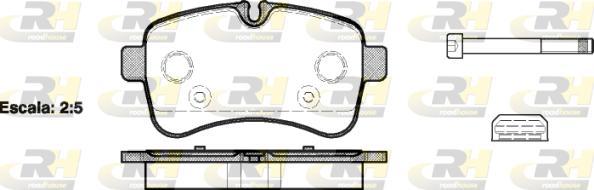 Roadhouse 21282.00 - Kit pastiglie freno, Freno a disco autozon.pro