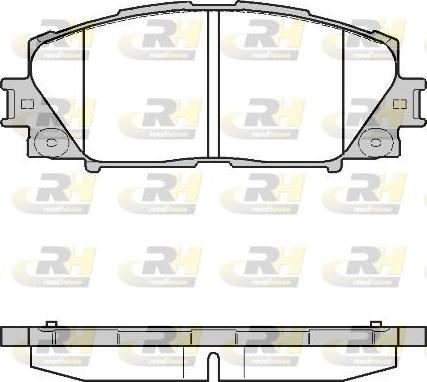 Roadhouse 21224.10 - Kit pastiglie freno, Freno a disco autozon.pro