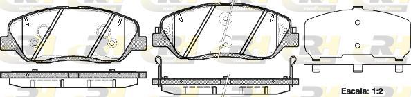 Roadhouse 21226.02 - Kit pastiglie freno, Freno a disco autozon.pro