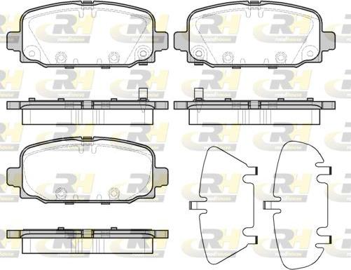 Roadhouse 21796.02 - Kit pastiglie freno, Freno a disco autozon.pro