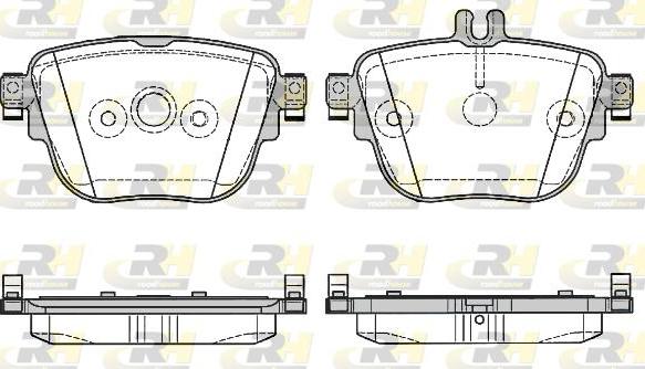 Roadhouse 21792.00 - Kit pastiglie freno, Freno a disco autozon.pro