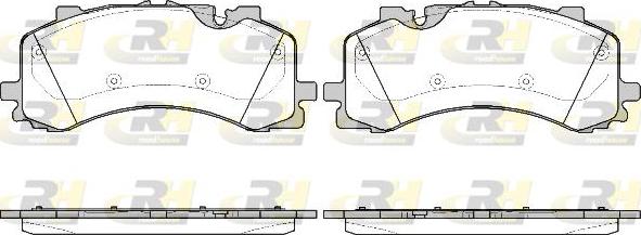 Roadhouse 21744.00 - Kit pastiglie freno, Freno a disco autozon.pro