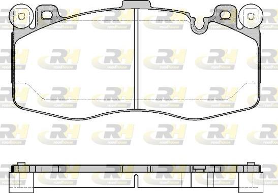 Roadhouse 21742.10 - Kit pastiglie freno, Freno a disco autozon.pro