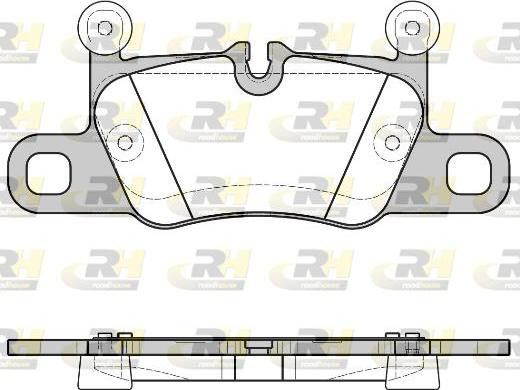 Roadhouse 21714.00 - Kit pastiglie freno, Freno a disco autozon.pro