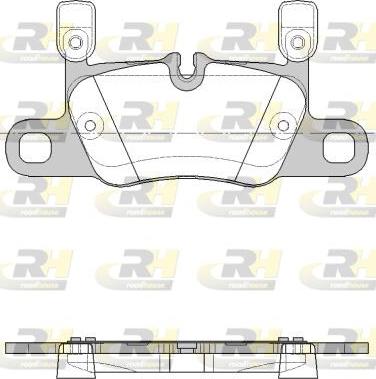 Roadhouse 21714.20 - Kit pastiglie freno, Freno a disco autozon.pro