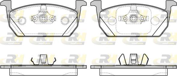 Roadhouse 21710.00 - Kit pastiglie freno, Freno a disco autozon.pro